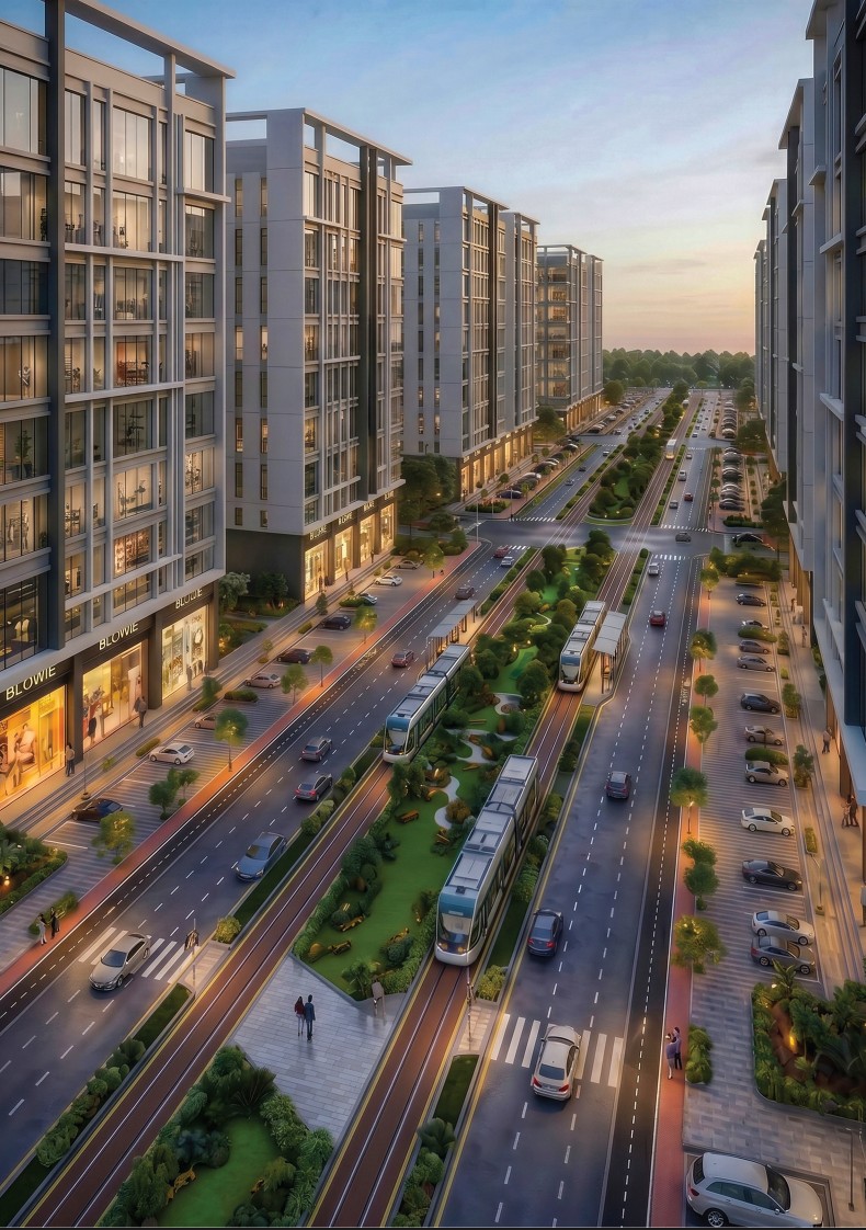 The Boulevard — ARD City commercial corridor